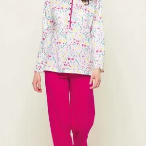 Pigiama conformato donna Jersey serfaino Gary puro cotone U50001CONF