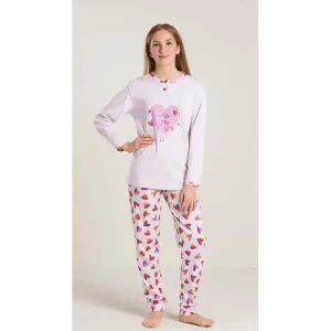 Pigiama interlock ragazza Gary V40004