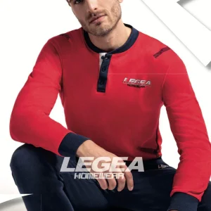 Pigiama uomo Legea caldo cotone interlock PG44228