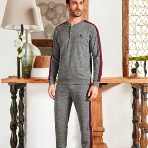 Pigiama uomo Nottingham caldo cotone interlock NPA126