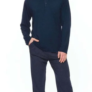 Pigiama uomo serafino invernale viscosa Gary S60131