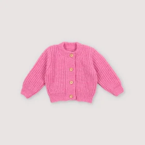 Cardigan baby Tampere Blush Pink