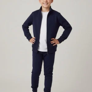 Tuta bambini Ambrosino School cotone fresco zip T001/T003