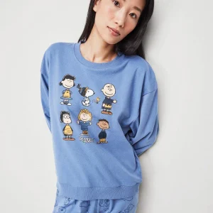 Tuta donna in cotone Gisela snoopy 20105 Peanuts
