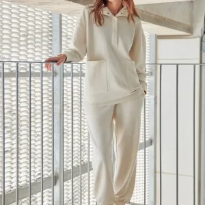 Tuta donna in viscosa felpata Gisela 70012/70009