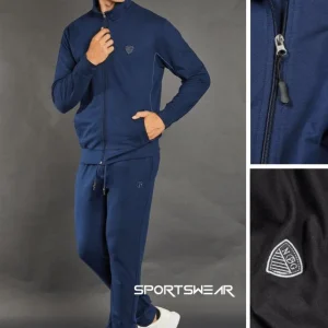 Tuta uomo zip garzata Nazareno Gabrielli SU3056