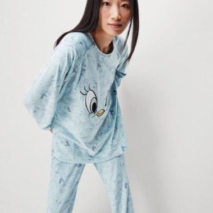 Tuta/Pigiama donna Gisela girocollo micropile 20102 Looney Tunes