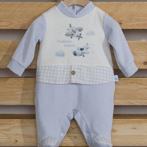 Tutina Neonato ciniglia Gary S7003