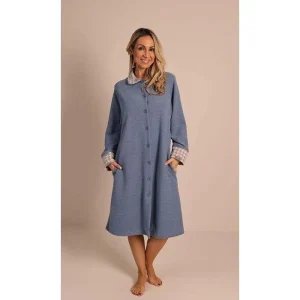 Vestaglia aperta donna invernale punto Milano Gary flanellata 5164