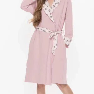 Vestaglia donna invernale interlock Gary Q50023