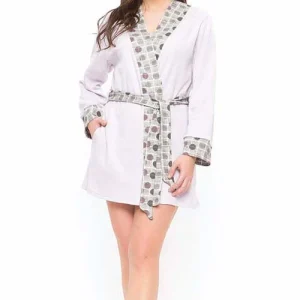 Vestaglia donna invernale interlock Gary S50052