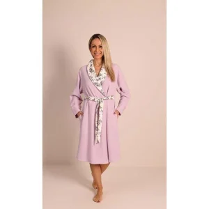 Vestaglia donna invernale punto Milano Gary flanellata 5134