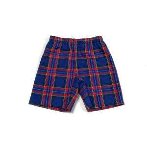 Bermuda bimba in tartan