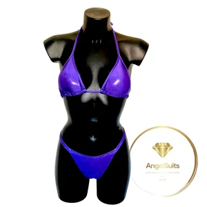 Bikini Fit Model NPC - IFBB proleague, viola chiaro mist, triangolo II-S , slip fit model S