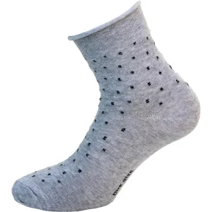 Calza corta donna Enrico Coveri senza elastico fantasia 6 paia