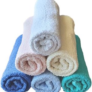 TRE EFFE; 1 Set da 12 Asciugamani Viso e Bidet Modello Hotel B&B in Morbido Cotone 100% Centimetri 60x100 Il Viso e 40 x 60 Il Bidet.