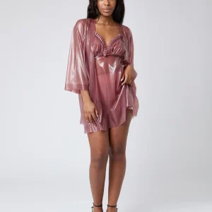 ANNA - Vestaglia Kimono trasparente