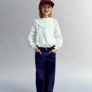 Jeans Wide Leg a gamba larga