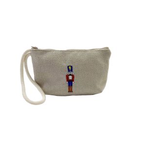 Pochette schiaccianoci beige