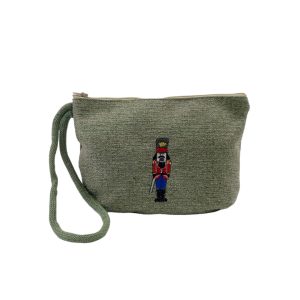 Pochette schiaccianoci verde