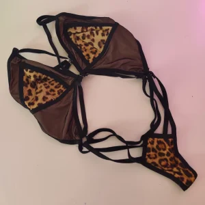 Body Tatiana patch maculato tulle nero (sample)