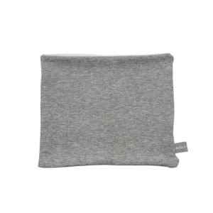 Scaldacollo felpa invernale grigio lurex