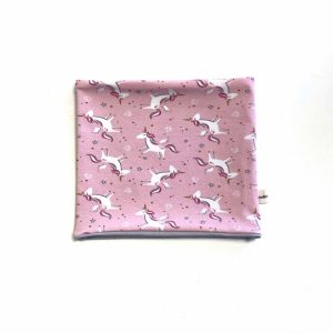 Scaldacollo unicorni rosa