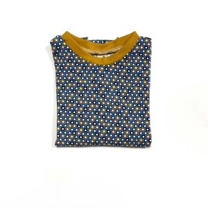 T-shirt stelline blu
