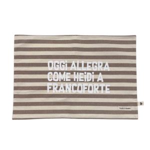 Tovaglietta americana “Oggi allegra come Heidi a Francoforte”