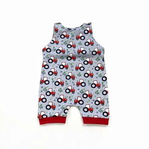 Tutina trattori rossi