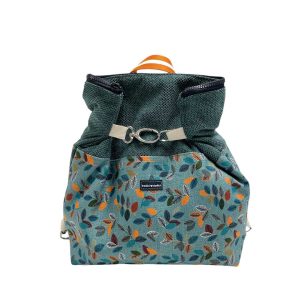 Zaino foglioline arancioni